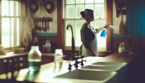Cozy Home Decor, Cottage Lifestyle & DIY Projects | TwoStoryCottage.com 1 Is Windex a Disinfectant? Farmhouse Cleaning Facts