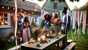 Cozy Home Decor, Cottage Lifestyle & DIY Projects | TwoStoryCottage.com 31 How to Decorate with Streamers for Cottage Party Magic