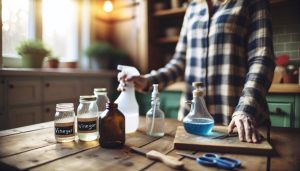 Cozy Home Decor, Cottage Lifestyle & DIY Projects | TwoStoryCottage.com 1 How to Make Windex? DIY Cottage Cleaning Recipes