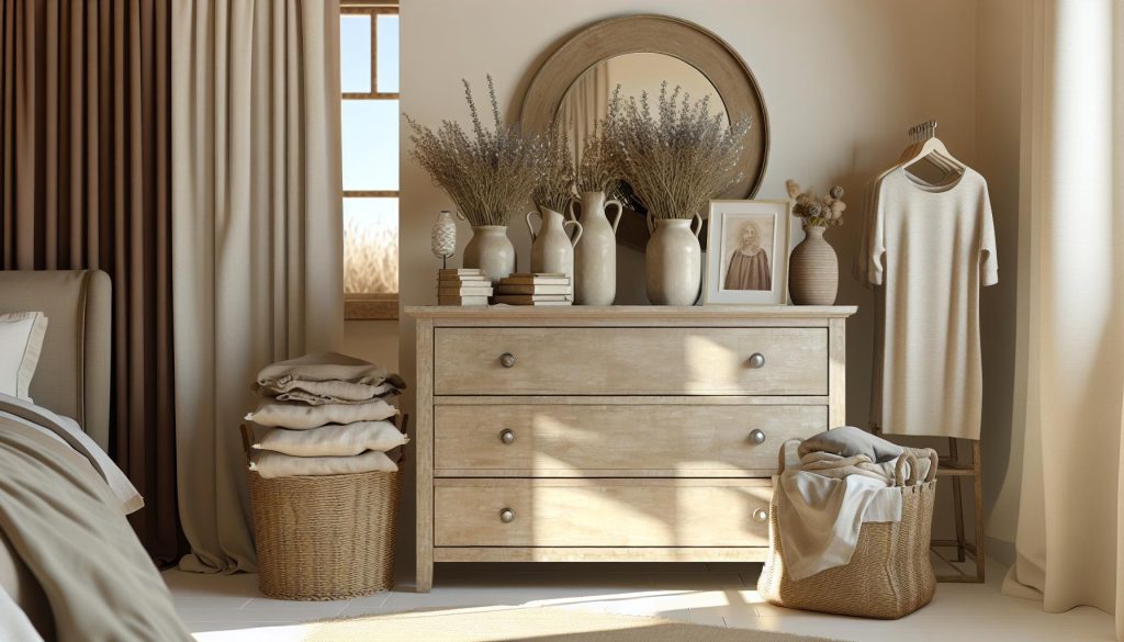 How to Decorate a Dresser: Bedroom Storage with Rustic Charm
