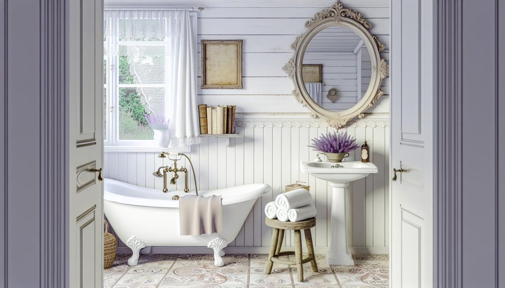 How to Decorate Your Bathroom with Vintage Cottage Style