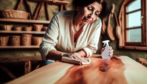 Cozy Home Decor, Cottage Lifestyle & DIY Projects | TwoStoryCottage.com 21 How to Apply Polish on Furniture: Cottage Cleaning Secrets