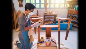 Cozy Home Decor, Cottage Lifestyle & DIY Projects | TwoStoryCottage.com 1 How to Apply Rust Oleum Furniture Lacquer for Cottage Perfection