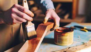 Cozy Home Decor, Cottage Lifestyle & DIY Projects | TwoStoryCottage.com 7 What Kind of Brush to Apply Stain to Wood Furniture Works