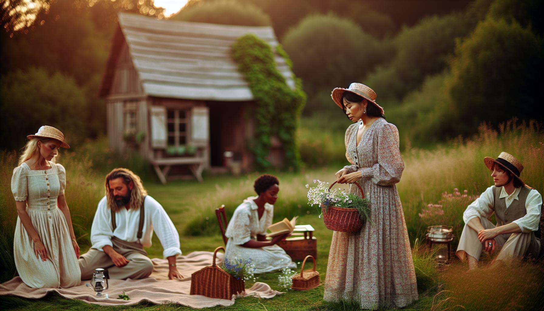 What Is Cottage Core Fashion: Embrace Nature-Inspired Style Trends 1 What Is Cottage Core Fashion and Its Origins