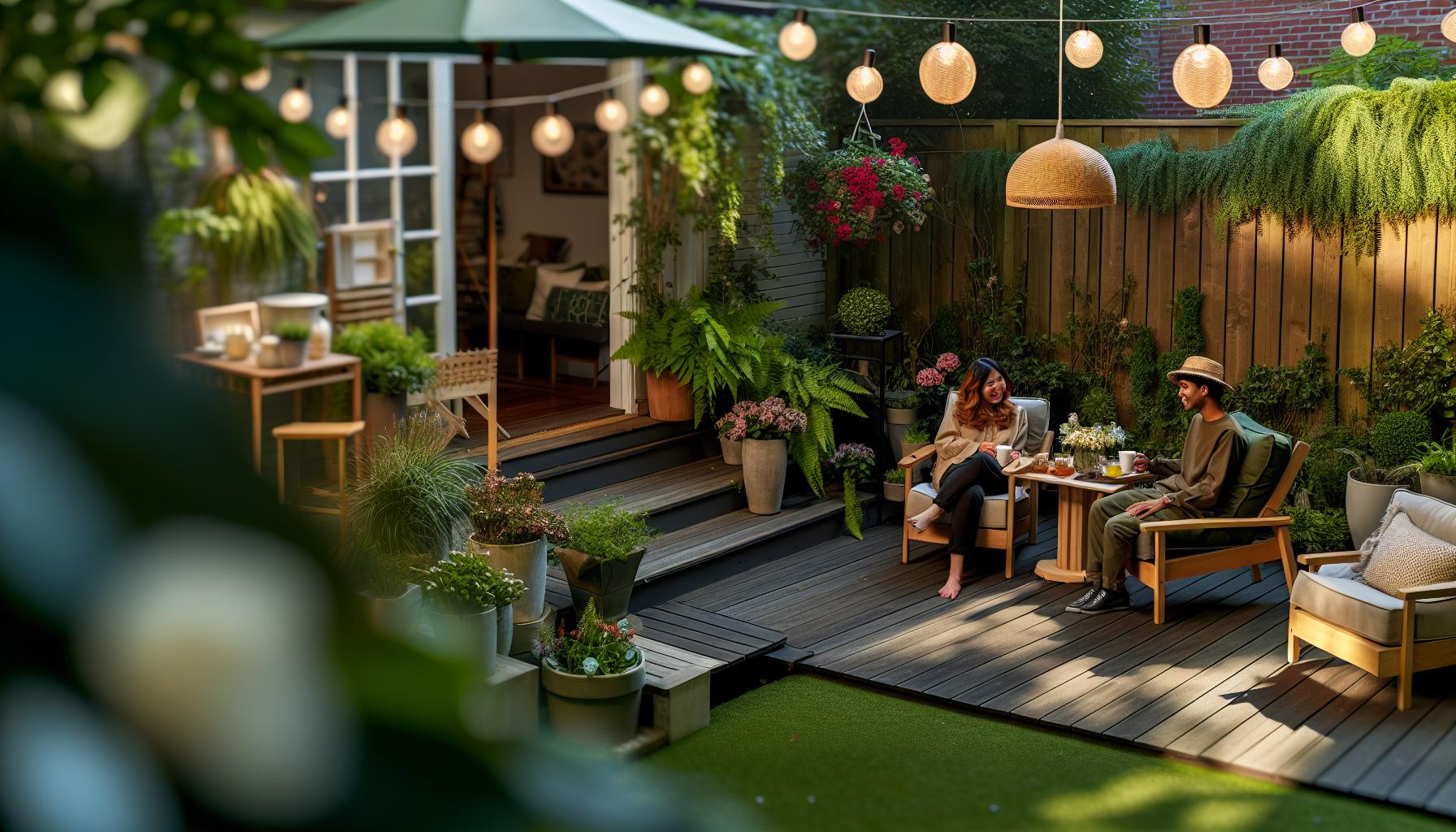 Tiny Two Story Cottage Designs That Pack Big Style 3 Building a Cozy Outdoor Space: Patios and Gardens