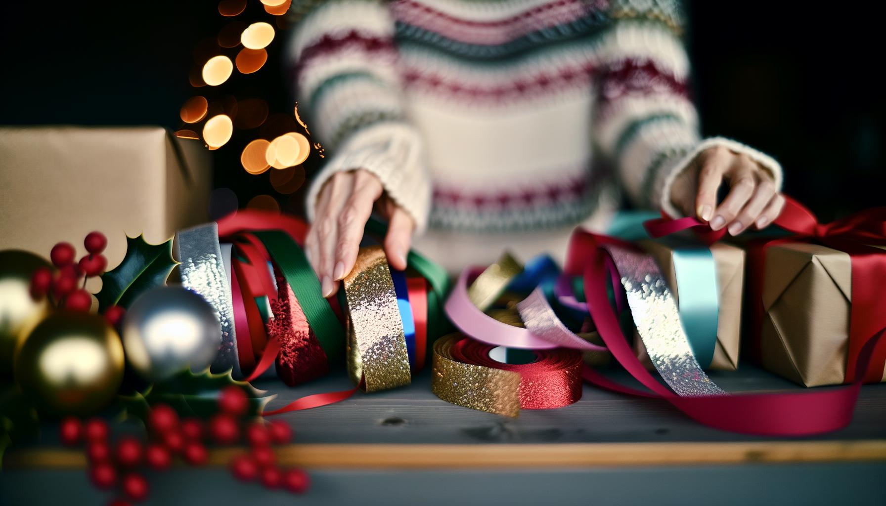 Festive Color Schemes: Integrating Ribbons with Holiday Palettes