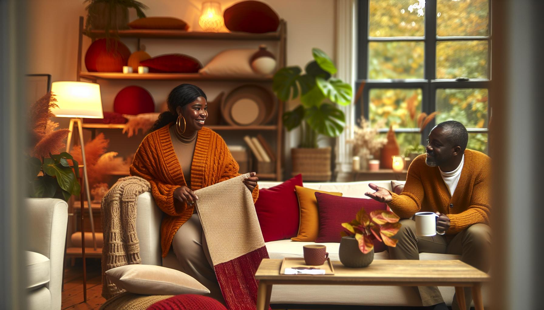 How to Decorate a Small Studio Apartment: Cottage Charm in Tiny Spaces 2 Choosing Warm Colors and Textures for Comfort