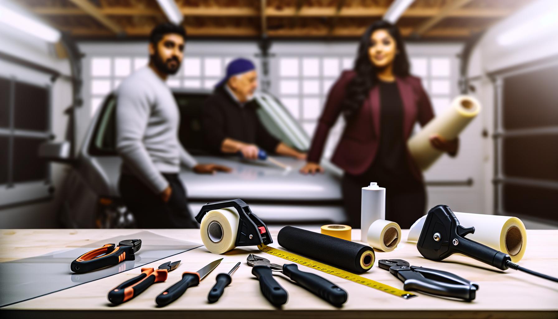 How to Apply Vinyl Wrap to Furniture: Modern Makeover Tricks 1 Essential Tools for a Successful Vinyl Wrap Project