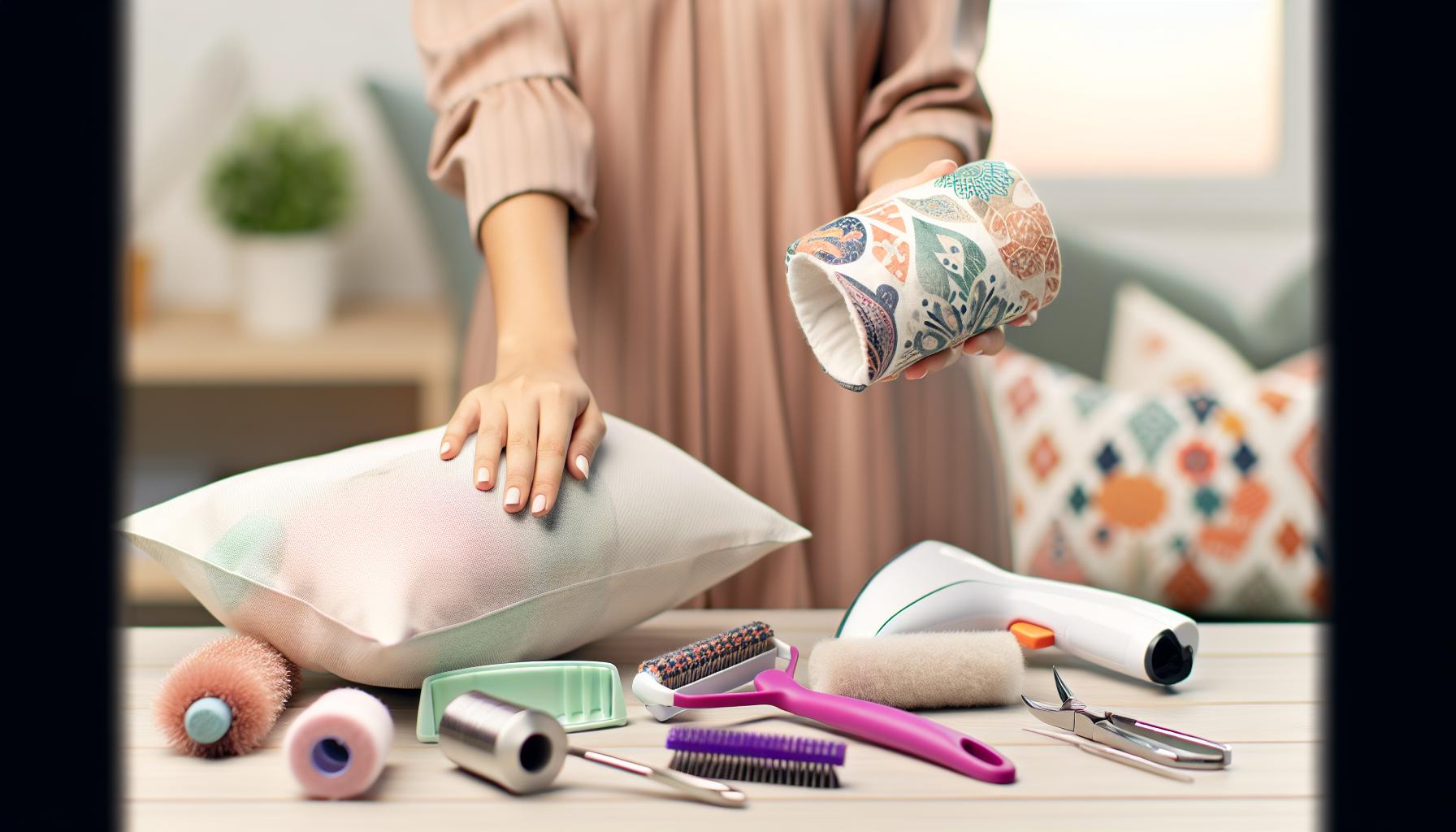 Essential Tools for Caring for Decorative Pillows