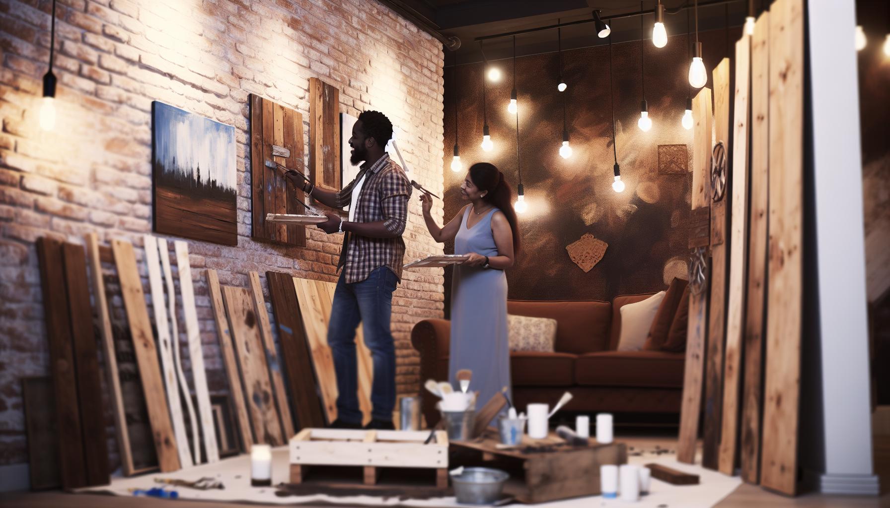 DIY Rustic Art Projects to Transform Your Wall