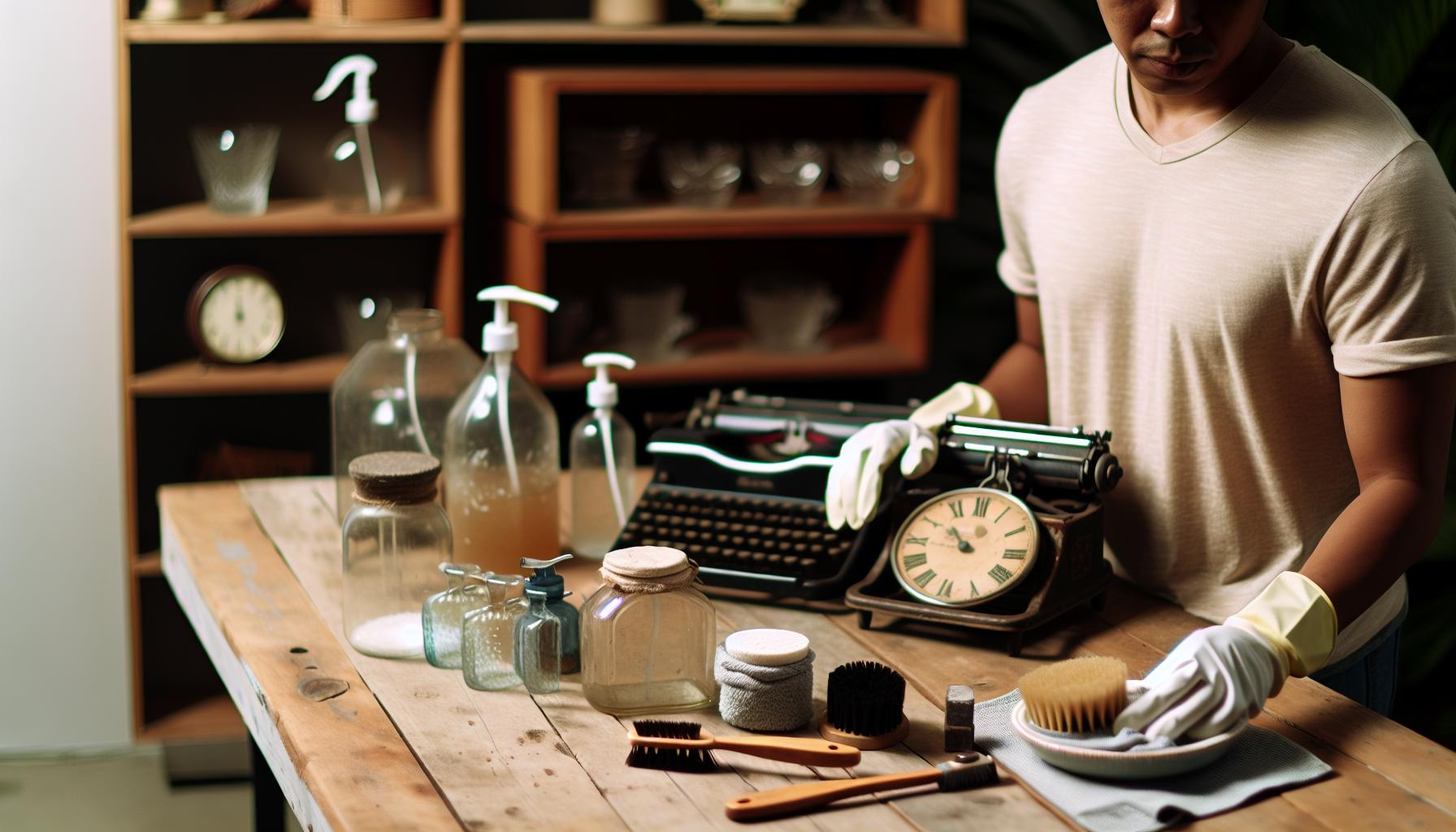 Exploring Alternative Cleaners for Vintage Items