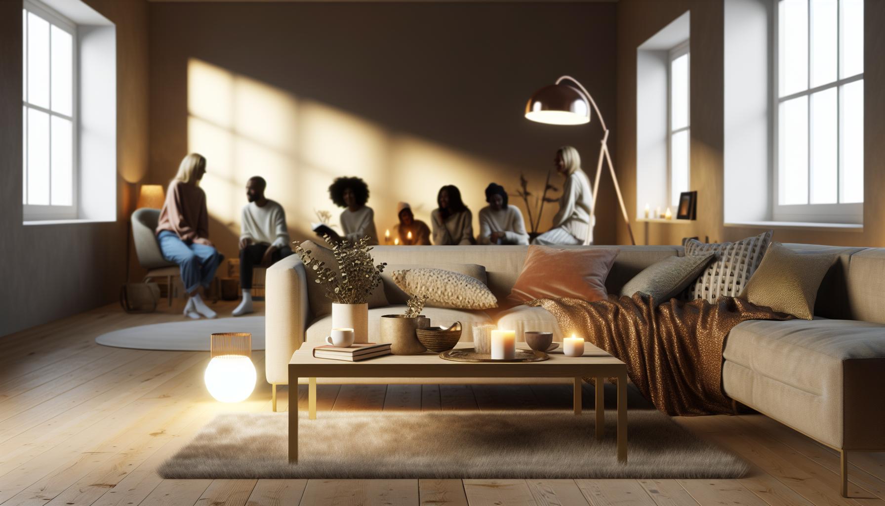 Creating the Perfect Cozy Atmosphere in Your Living Room