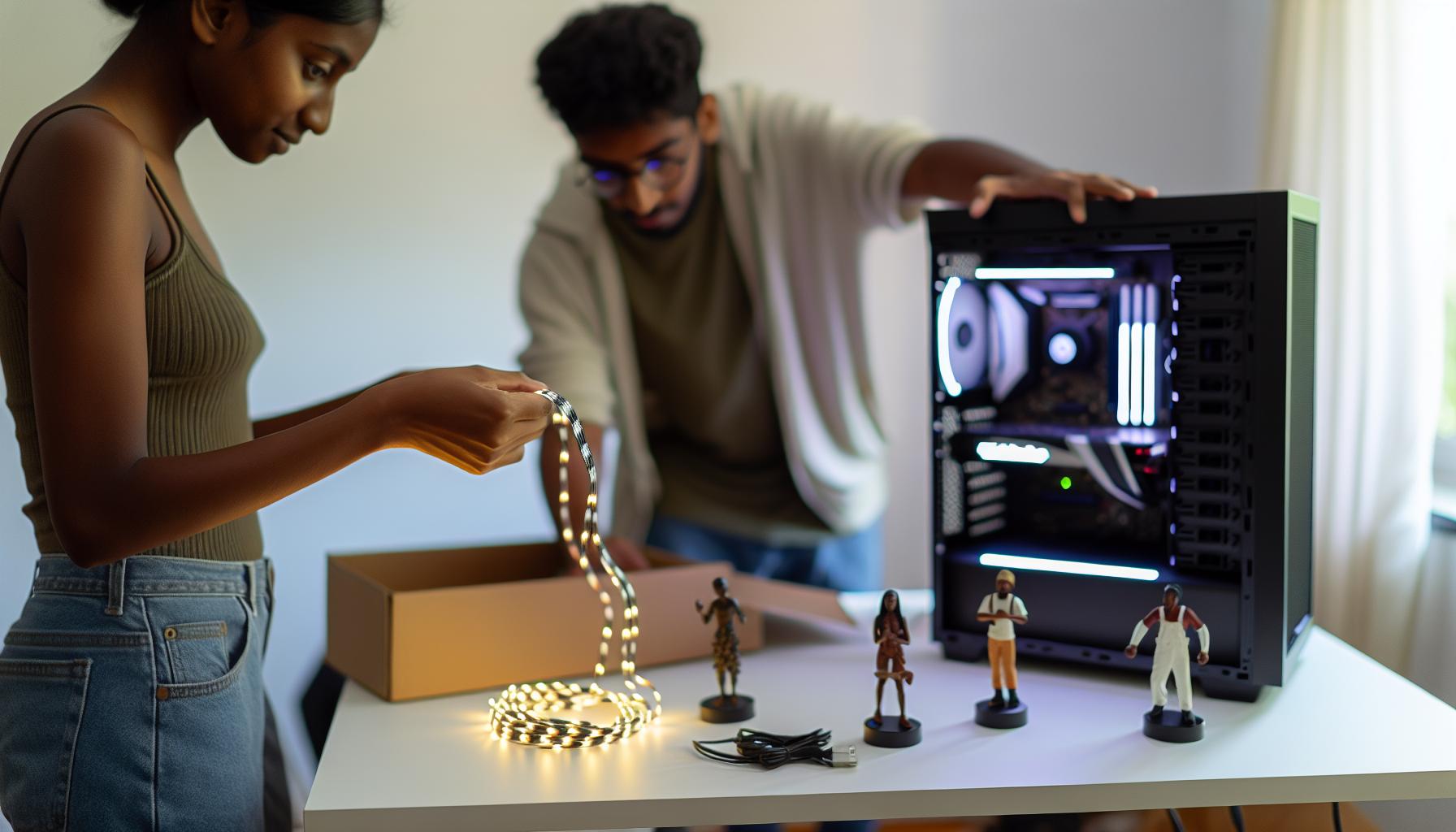 How to Safely Put Decorations Inside Your PC Case at Home