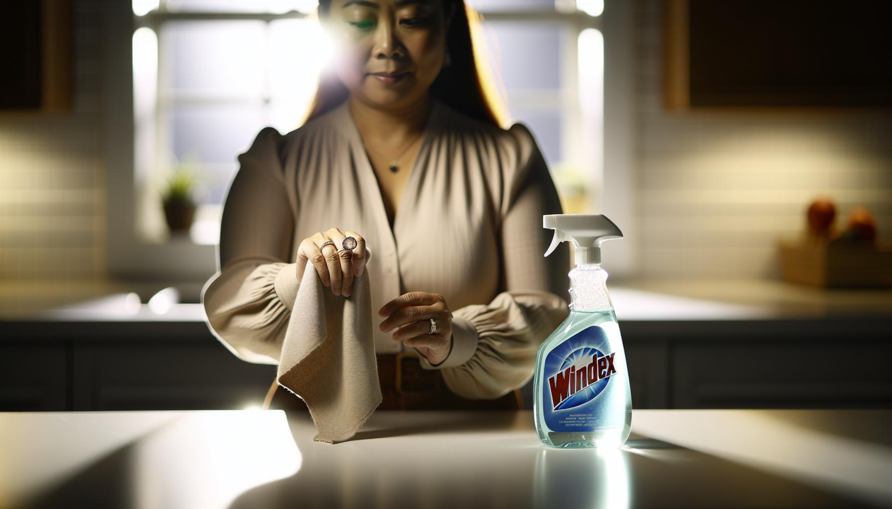 Can Windex Safely Clean My Diamond Ring?
