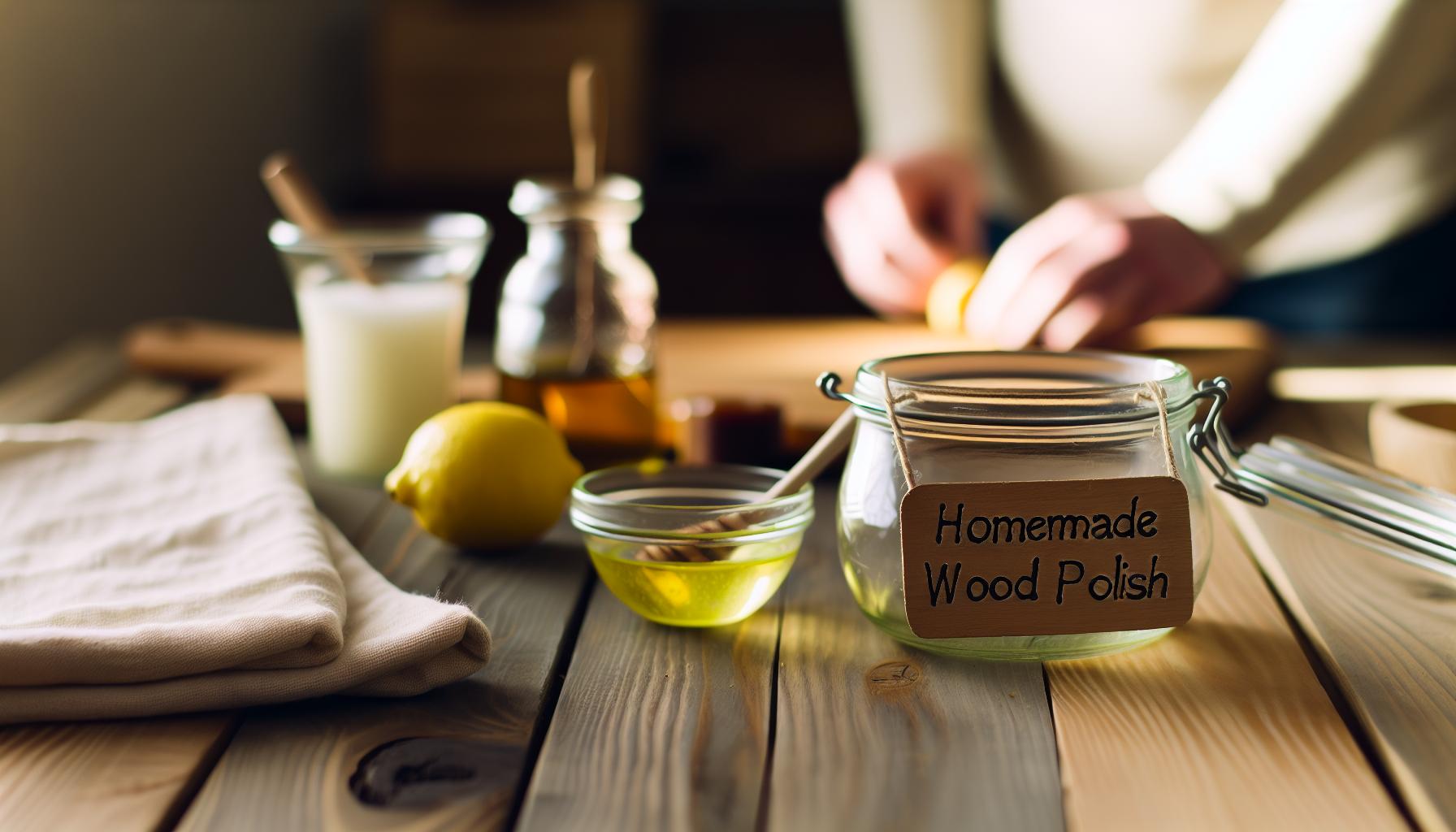 Natural and Homemade Wood Polish Recipes