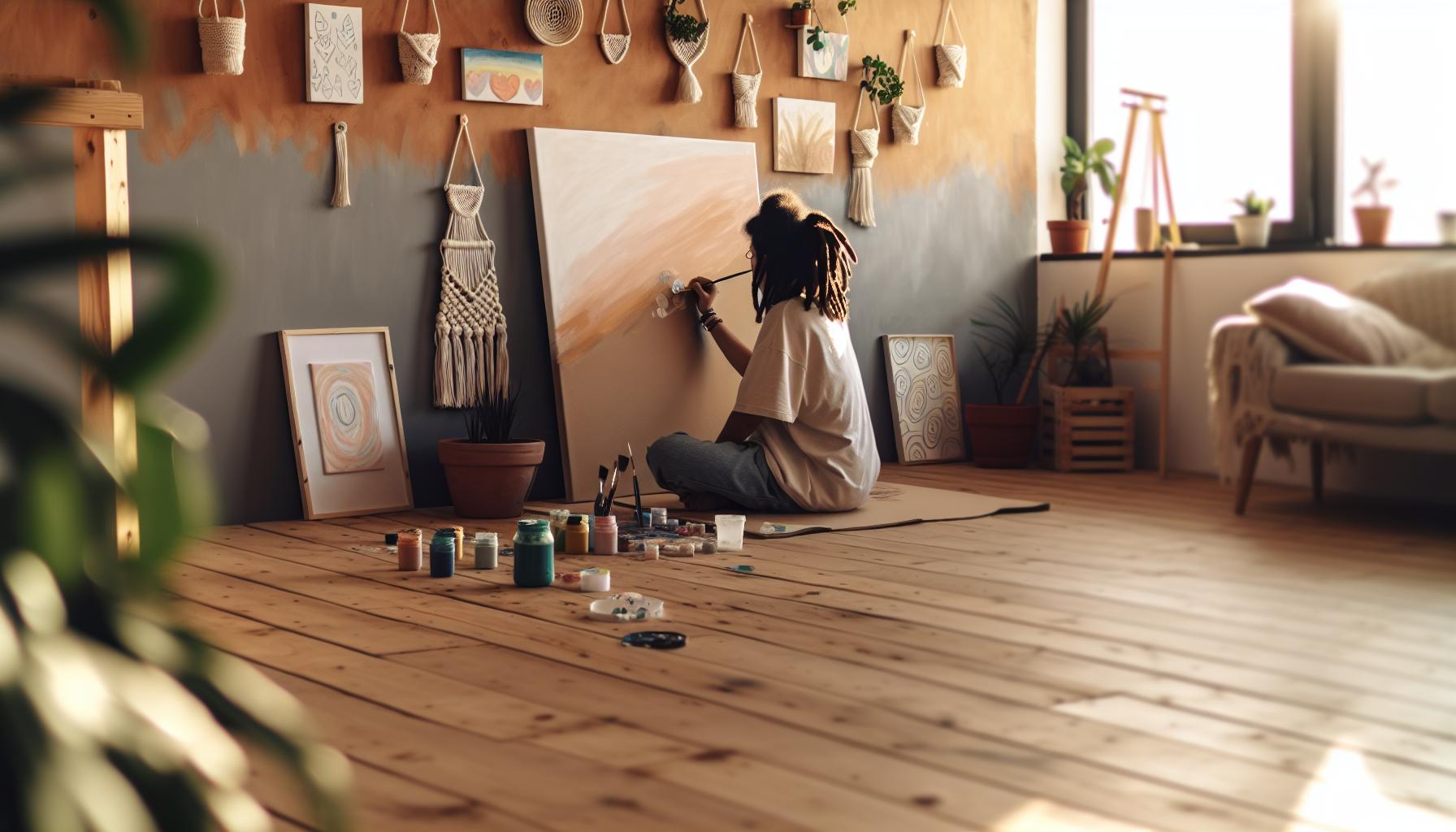 DIY Wall Art Projects for Cozy Homes