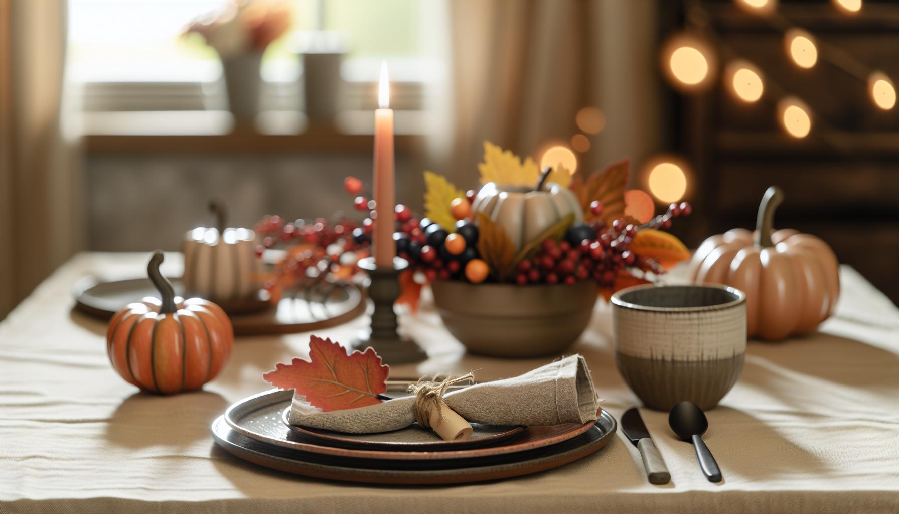 Seasonal Decorations to Refresh Your Table